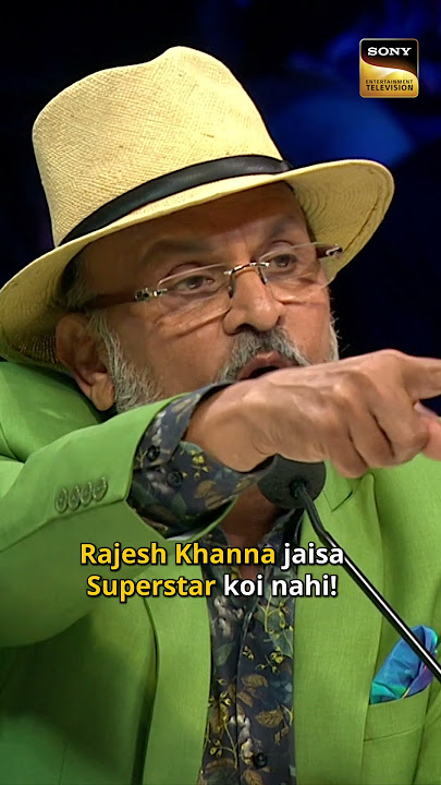 Rajesh Khanna- जिन्होनें Bollywood को एक नया चेहरा दिया! ❤️ #Shorts #SuperstarSinger #S01E26