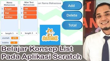 17.  Tutorial Penerapan List Menggunakan Aplikasi Scratch