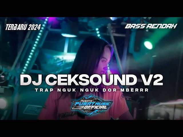 Dj Ceksound trap party terbaru 2024 • Bass blayer nguk nguk • Melodi manggut² class=