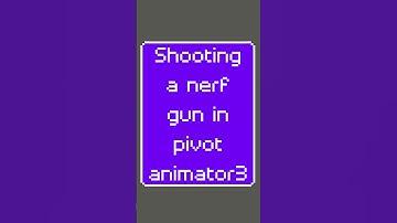 Shooting a nerf gun in pivot animator3 #animation #pivot #running #stickwarlegacy #stickman