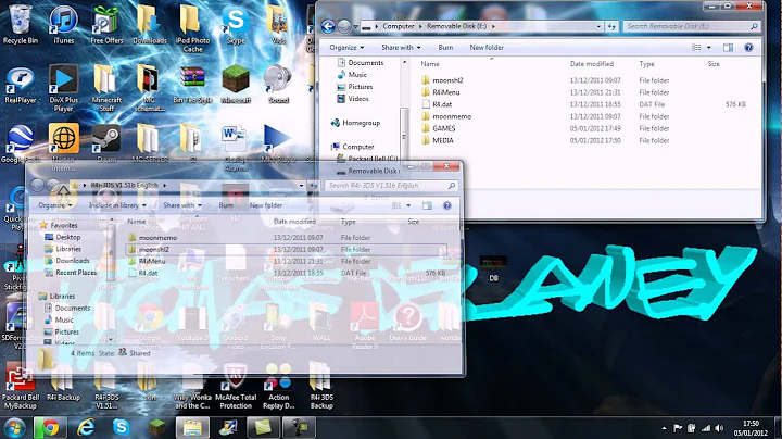 How to use your R4i on your DSi and 3DS for 1.4.3 (READ DESCRIPTION FOR INSTRUCTIONS !!)