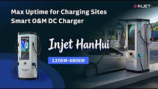 Injet HanHui 120‑480kW DC Fast Charger | Smart O&M & 15-Min Module Replacement