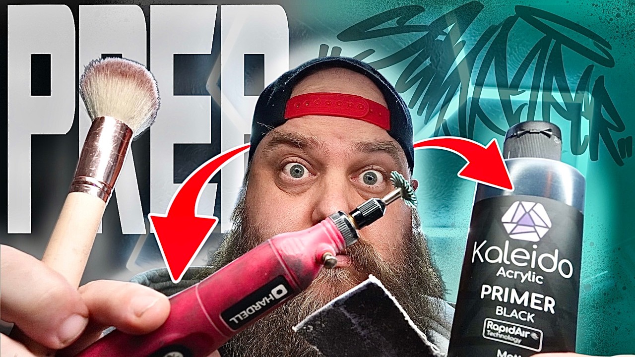 3d Printed Model Paint Preparation