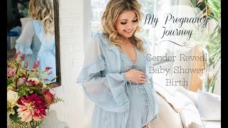 PREGNANCY JOURNEY | * GENDER REVEAL * BABY SHOWER *BIRTH