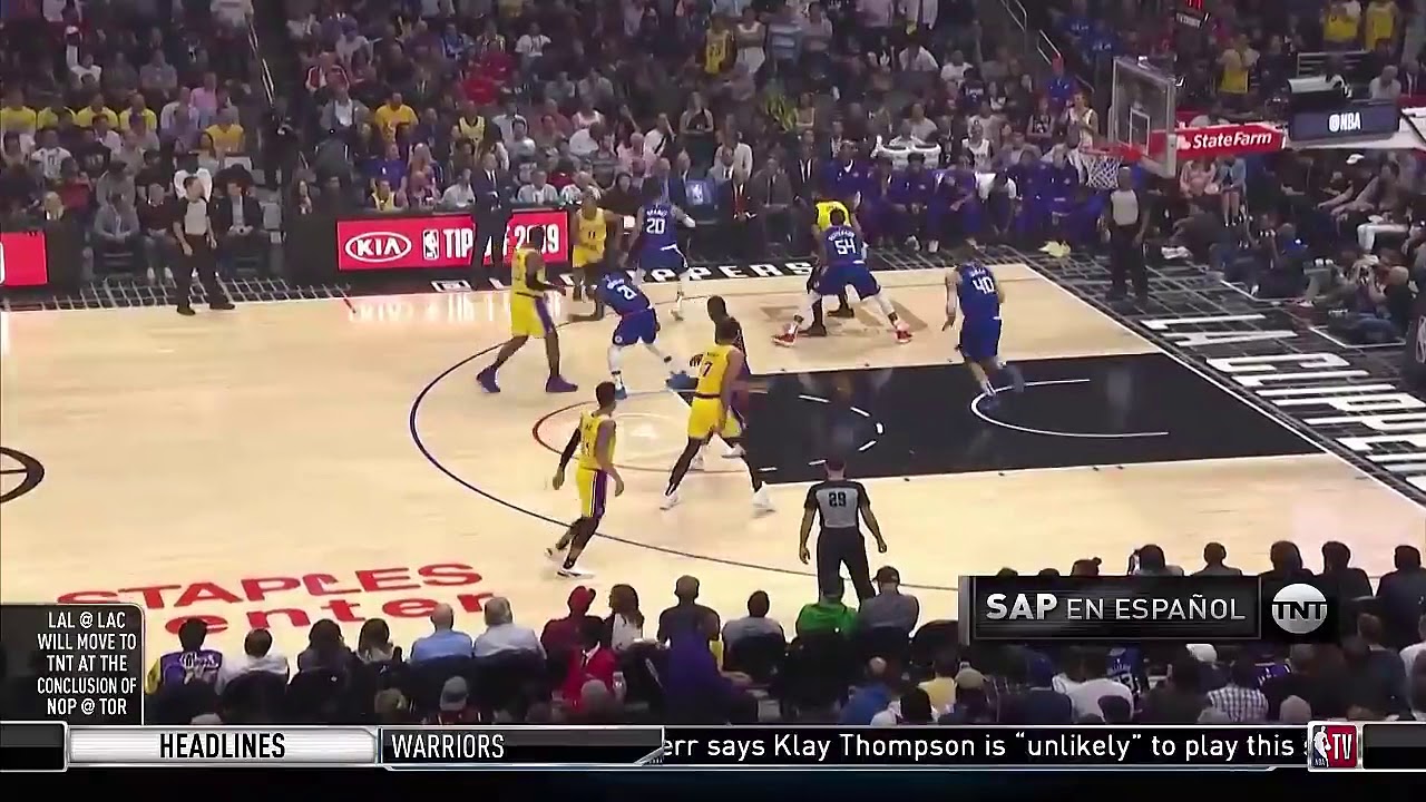 LA Lakers vs LA Clippers Full Game Highlights 2019 NBA TIP OFF SEASON ...