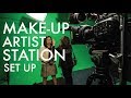 How I Set Up My Station For Clients - MUA Station Set Up