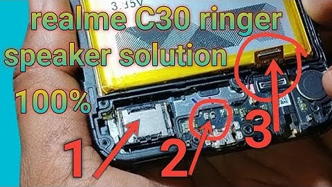 Realme c30 ringer not working || Realme c30    sound speaker problem solution 💯% #realmec30ringernot