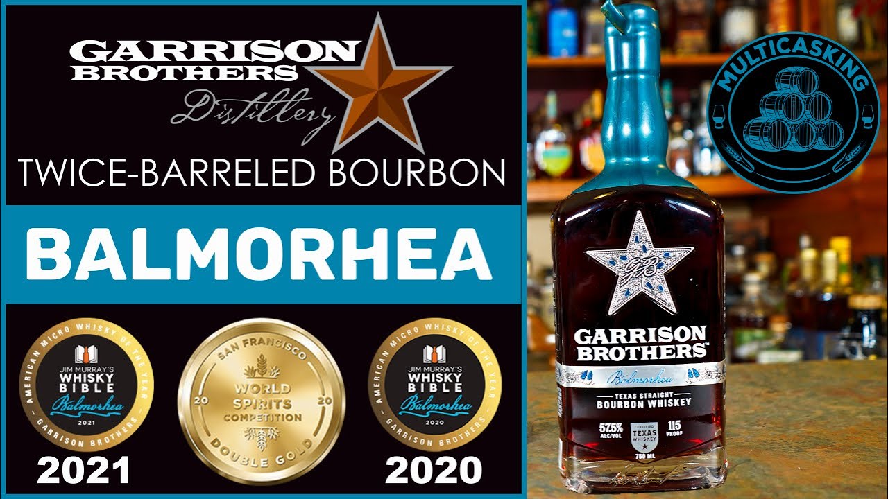 Garrison Brothers Balmorhea TWICEBARRELED Texas Straight Bourbon