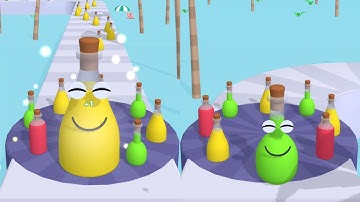 Max level in juice run - Gameplay android,ios - Part 7 (All levels 88-99)