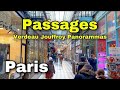 【4K/HDR】Walking tour in Paris: Passages Verdeau Jouffroy Panorammas 🚶