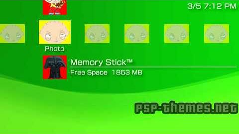 PSP Theme Stewie theme_2 PSP-Themes.NET