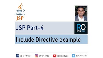 JSP Part-4 | Include Directive example (Gujarati)