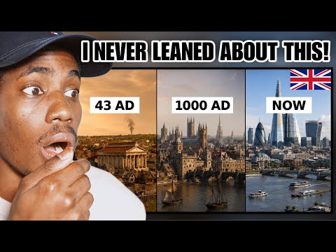 American Reacts to The Entire History of London