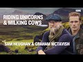 Clanlands  riding unicorns and milking cows