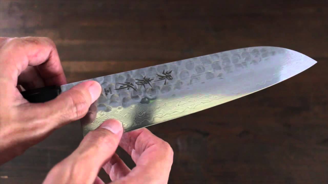 Sakai Takayuki 45 Layerd Damascus Swedish Steel Santoku Knife You Sakai Takayuki 45 Layerd Damascus Swedish Steel Santoku Knife