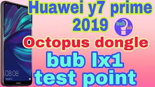 frp bypass Huawei y7 2019  test point Octopus dongle