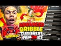 *NEW* Advanced GLITCHY DRIBBLE COMBOS TUTORIAL NBA 2K21