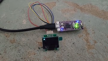 CircuitPython I2C OLED