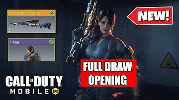 *NEW* UNLOCKED DOPPELGANGER DRAW Legendary SP-R 208 "COUNTER SPY" + Epic ALIAS in COD Mobile No FREE