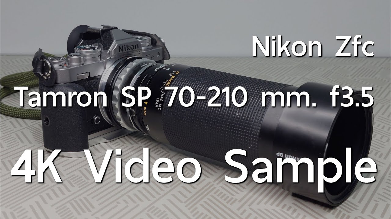 4K Video Sample Nikon Zfc and Tamron SP 70-210 mm. f3.5