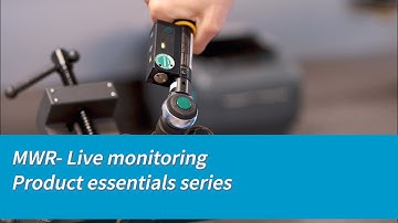 MWR Product Essential Series: Live monitor feature | Atlas Copco