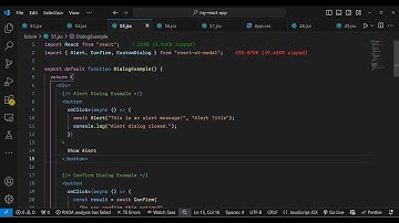 React.js react-st-Modal Library Example to Show Animated Popup Dialog Modals in Browser Using JSX