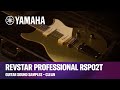 Yamaha | Revstar Professional RSP02T | Guitar Sound Samples – Clean