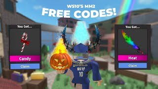 WORKING CODES IN WS10'S MM2 2024!