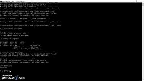 How to Run and Compile a C++ File