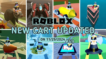 Roblox | Create a Cart Ride | New Carts Updated on 11/29/2024 #69