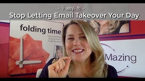 5 Strategies to Manage Email (and not let it run your day)