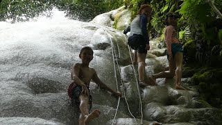 Sticky waterfalls!!! Chiang Mai, Thailand, June 14