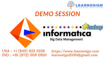 Informatica BDM Training Demo | Informatica BDM Tutorial | Online Training on Informatica BDM