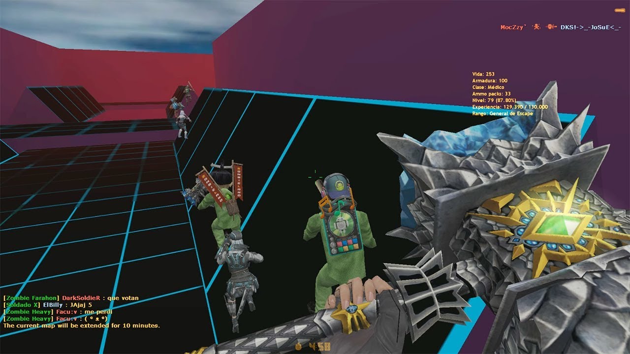 EL MAPA MAS DIFICIL Y PICANTE! - Counter-Strike: Zombie Escape Mod - ze_rush_B