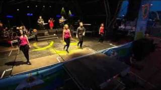 Acapella Dance live for 60,000 people - Traditional Irish Dancers from Trad on the Prom