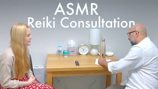 ASMR Reiki Consultation and treatment (Unintentional ASMR, Real person asmr)