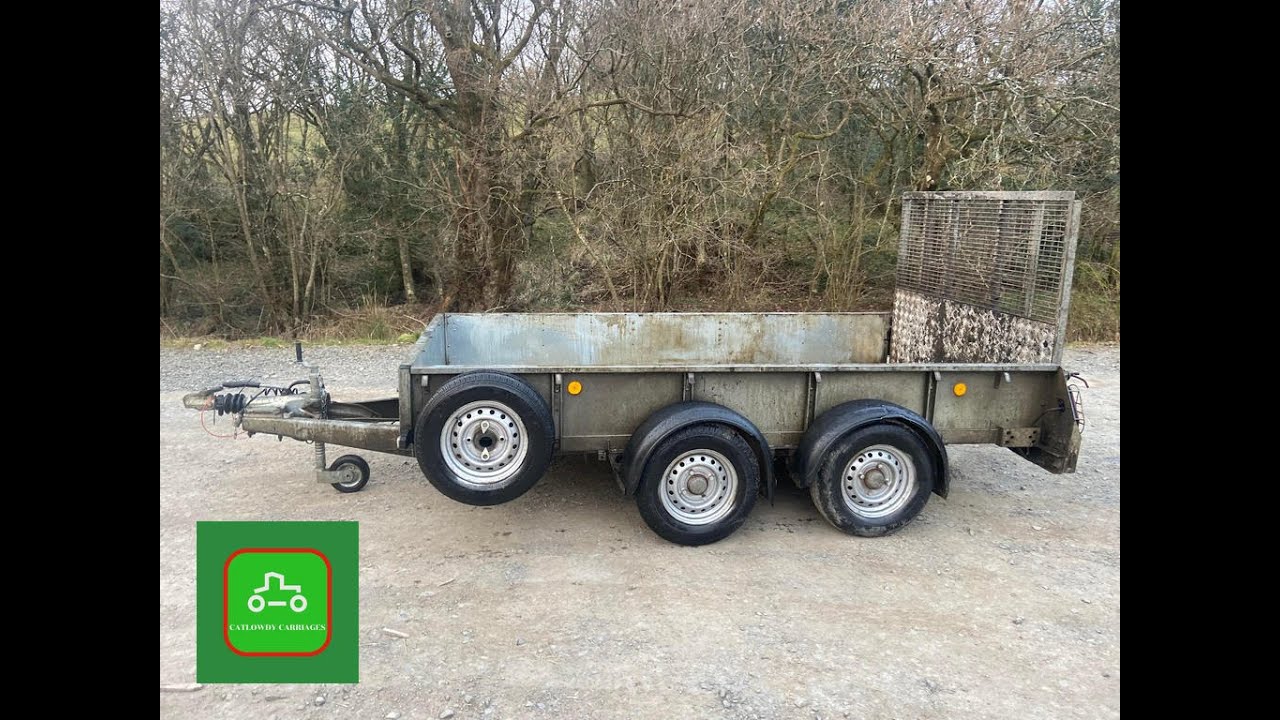 IFOR WILLIAMS GD105 2017 DEALER PX TRAILER SOLD BY www.catlowdycarriages.com