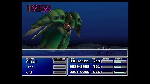Emerald Weapon (part 1) - Final Fantasy VII Boss Battle