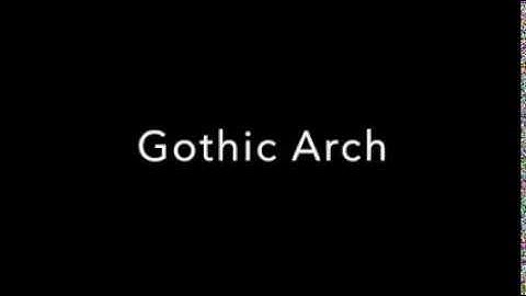 Drawing Arches 4 - Gothic Arch