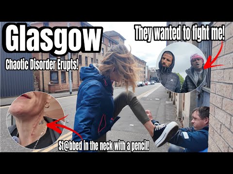 GLASGOW - The Shocking Reality Of Glasgows Toughest Streets Where Chaos Erupts Daily!!