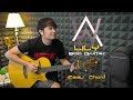 Solo guitar  chord  lyric lily  alan walker k3911  emelie hollow  nathan fingerstyle cover