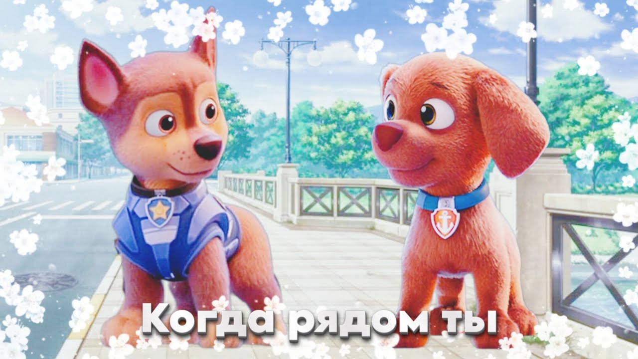 💙Гонщик и Зума🧡Когда рядом ты - Винтаж