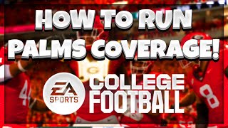 How does Cover 4 PALMS Work in College Football 26? (Coverage Breakdown)