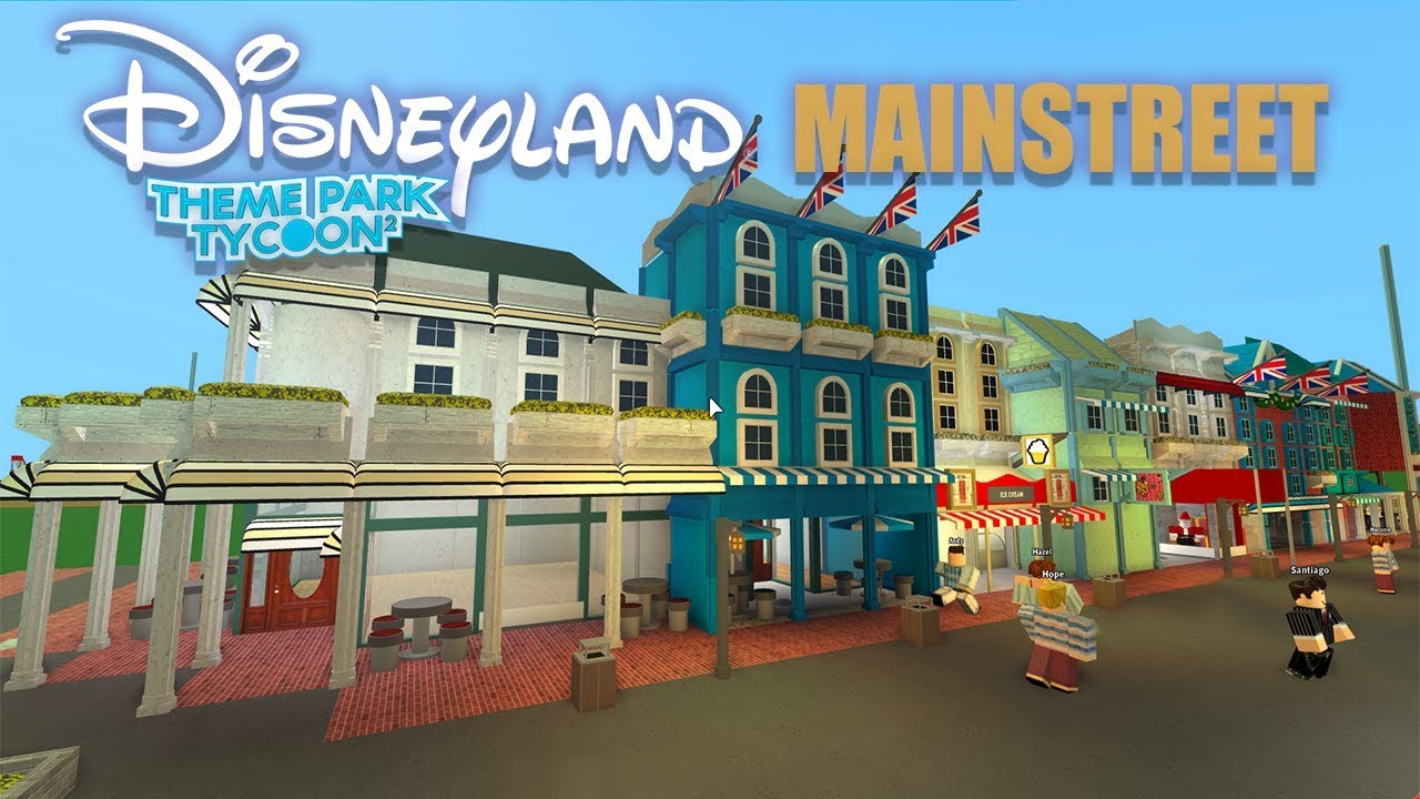 Tpt2 Disneyland Mainstreet Speedbuild Roblox Youtube - walt disney world roblox