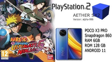 NARUTO SHIPPUDEN- ULTIMATE NINJA 5 AETHERSX2 POCO X3 PRO