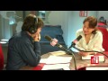 La escritora Laura Alcoba con Jordi Batalle en El invitado de RFI