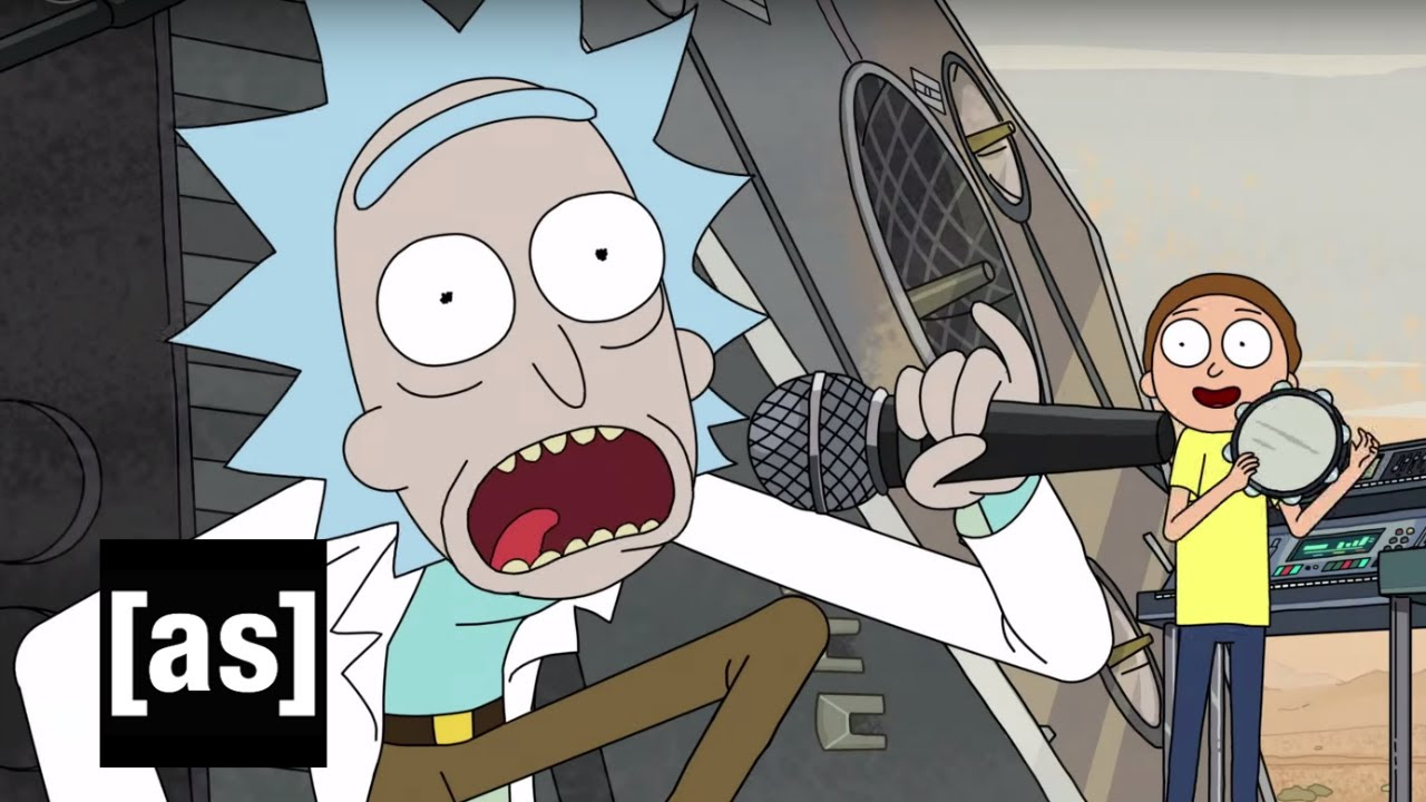 Get Schwifty Music Video   Rick and Morty  Adult Swim