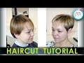 Haircut Tutorial: Women's Short Haircut (Короткая женская стрижка)
