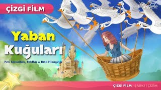 Adisebaba Çizgi Film Masallar - Prenses Ve Yaban Kuğuları