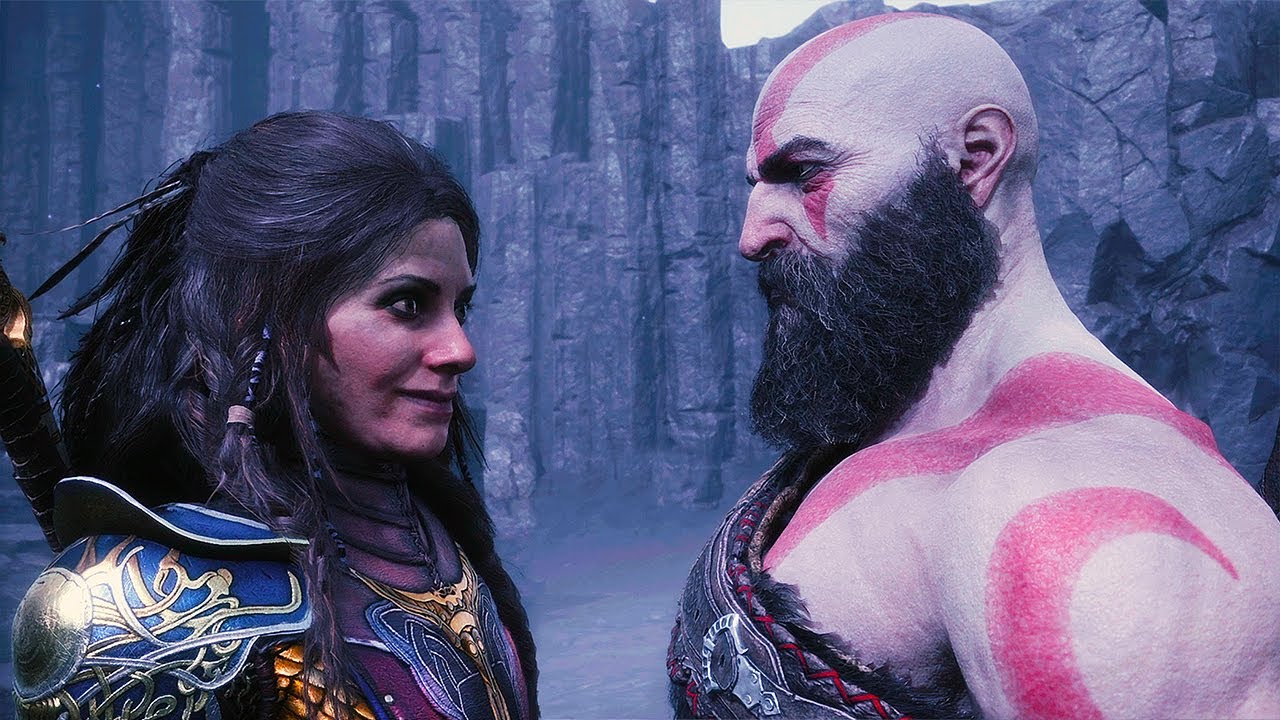 All Freya & Kratos Scenes - God of War Ragnarok Valhalla DLC - YouTube